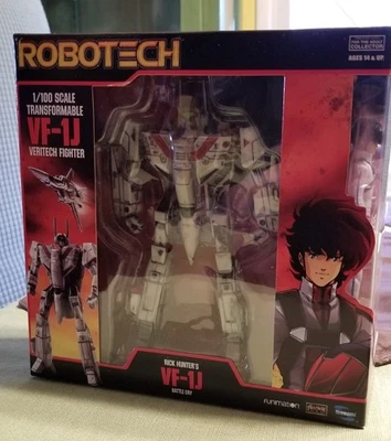 Toynami Battle Cry Robotech 2021 exclusivo de la SDCC en estado bastante bueno-1J con caja usada Rick Hunter Foto 1 de 4