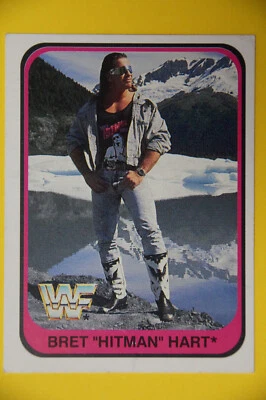 Bret "Hitman" Hart - 1991 WWF Merlin Trading card #88 - German edition - Bild 1 von 2