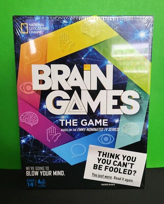 Juego de mesa Brain Games The National Geographic Channel nuevo precintado Foto 1 de 4
