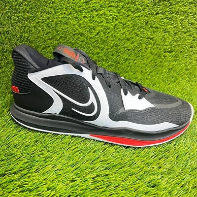 Nike Kyrie Low 5 Dominoes Mens Size 12 Black White Red Basketball Shoes Sneakers - Image 1 of 4