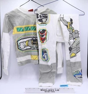 2-pc SET Pajamas Top & Pants Youth Sz 10 Power Rangers in Space 1998 Saban - Picture 1 of 4