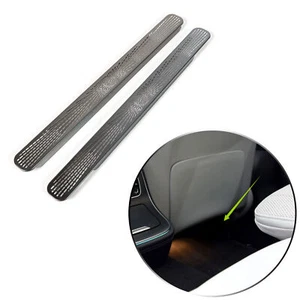 S.Steel Black Seat Bottom Air Outlet Protection Dust Cover For Benz E-Class 24+ - Picture 1 of 12