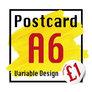 Postcards Printing High Quality A6, 350 gsm Postcard 24hr Dispatch - Picture 1 of 4