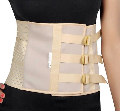HERNIA REDUCTION DEVICE Hernia Support Belt ABDOMINAL BINDER Wrap Brace - Image 1 of 4