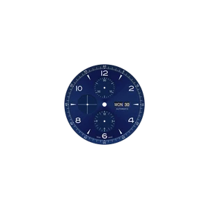 Model 3 ETA 7750 automatic movement dial with  indexes Zifferblatt - cadran - Bild 1 von 1