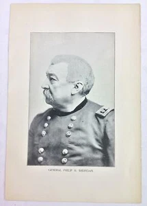 Antiguo Libro Iluminado de la Historia del Mundo 1897 General Philip H. Sheridan - Imagen 1 de 1