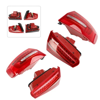 4pcs Rear Tail Light Lamp 8K5945093AC 4AC 5AC 6AC For Audi A4 B8.5PA 2013-2016 - Image 1 of 4