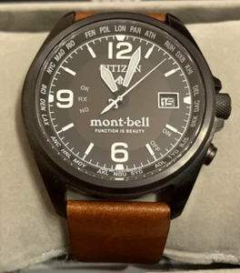 Citizen Promaster Montbell Solar Watch Used Rare Limited Collaboration - Picture 1 of 11