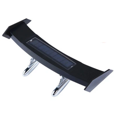 Solar Car Tail Light Rear Spoiler Flashing Warning Waterproof Auto Accessories - Image 1 of 4