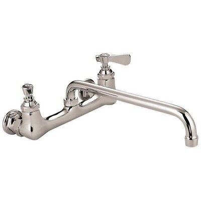SET Of Commercial Wall Mount Faucet 8  W/6  Swivel Spout #AA-706G (NO LEADED)  • 97.08£