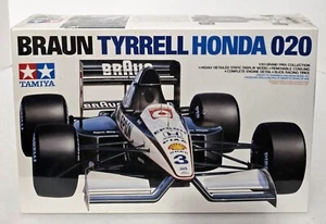 Tamiya Braun Tyrrell Honda 020 1/20 Scale Model Car Kit Factory Sealed, NEW - Picture 1 of 5