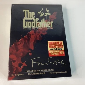 THE GODFATHER: The Coppola Restoration New DVD 5 Disc Set Digitally Remastered - Imagen 1 de 7
