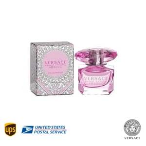 New Versace Bright Crystal Absolu EDP Miniature 0.17 oz Perfume New in Box - Picture 1 of 1