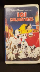 Walt Disney's Classic "101 Dalamations" VHS Clamshell Case - Good Condition - Picture 1 of 3