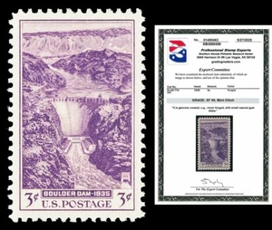 Presa de roca Scott 774 1935 3c emisión como nueva graduada XF 90 NH con certificado PSE - Imagen 1 de 2