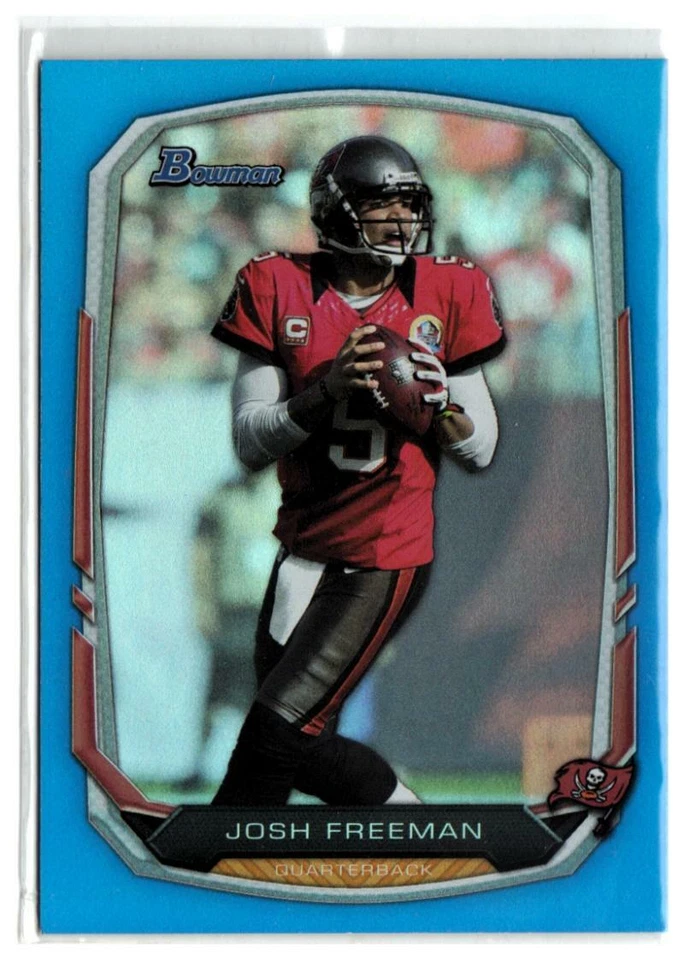 2013 Bowman Rainbow Blue #76 Josh Freeman  #'d/99 Buccaneers - Image 1 of 1