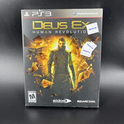 DEUS EX HUMAN REVOLUTION - Playstation 3 Video Game Sealed, Brand New - Image 1 of 4