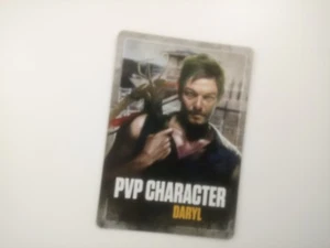 DARYL PVP CHARAKTERKARTE /KICKSTARTER EXCLUSIVE WALKING DEAD NO SANCTUARY M99 - Bild 1 von 1