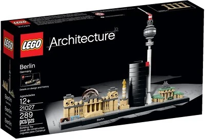 LEGO 21027 ARCHITECTURE Berlin Brand New Sealed & Discontinued 2016 - Image 1 of 4