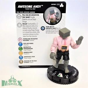 Heroclix Fantastic Four: Future Foundation Set Impresionante Andy #039 ¡Raro con tarjeta! - Imagen 1 de 1