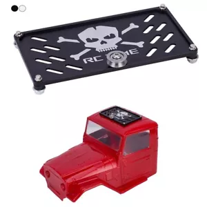 Accesorio portaequipajes de techo para coche de radiocontrol de 1/8 1/10 SCX10 TRX4 Capra LCG FJ40 decoración de carcasa - Imagen 1 de 15