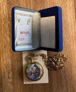 ARNEX POCKET WATCH OR NECKLACE - Picture 1 of 3
