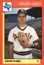 1990 Midland Angels Grand Slam #24 Kevin Flora