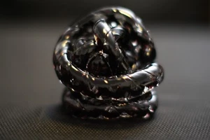 Murano italienische Kunst Glas Skulptur oder Briefbeschwerer - tolles Freiform Design *WOW* - Bild 1 von 7