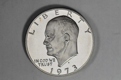 1973 S $1 40% Silver Proof Eisenhower Dollar - Image 1 of 3