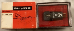 SHURE M8DM M8D RARE CARTRIDGE AND GENUINE SHURE N8D STYLUS IN DISPLAY CASE & BOX - Picture 1 of 9