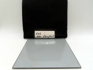 Tiffen 6.6x6.6" Black Pro-mist 3 Diffusion Glass Filter MFR #6666BPM3 - Picture 1 of 6