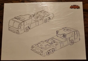 Wild Ride Car Robots RID Transformers - Concept Art - Production Copy - Bild 1 von 1