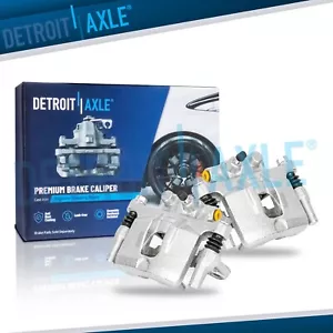 Pair Rear Brake Calipers w/Bracket for Patriot Compass Avenger Lancer Cirrus 200 - Picture 1 of 8