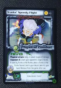 Dragonball Z DBZ CCG Trunks’ Speedy Flight K5 Ultra Rare Promo Volunteer Card LP - Picture 1 of 14