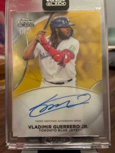 2024 Topps Cromo Negro - Marfil Autógrafos Vladimir Guerrero Jr. #CPA-VG Dorado... - Imagen 1 de 2