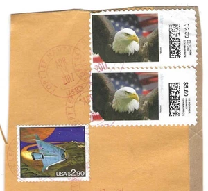 Ordenador usado R72 USA Eagle Express prioridad en pieza alta denominación sin listar - Imagen 1 de 1