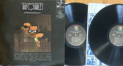 FULLY TESTED! 25th Anniversary In Show Business Salute To Ray Charles (1971) VG+ - Image 1 of 4