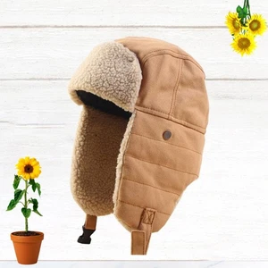 Sombrero de equitación ajustable de invierno para exteriores unisex con oreja para ciclismo - Imagen 1 de 11