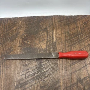 Mac Tools HRB8A 8" lange halbrunde Metallfeile harter roter Griff - Bild 1 von 9