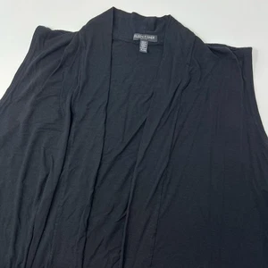 Eileen Fisher Viscose Sleeveless Cardigan Women’s Size Petite Large Jersey - Picture 1 of 11