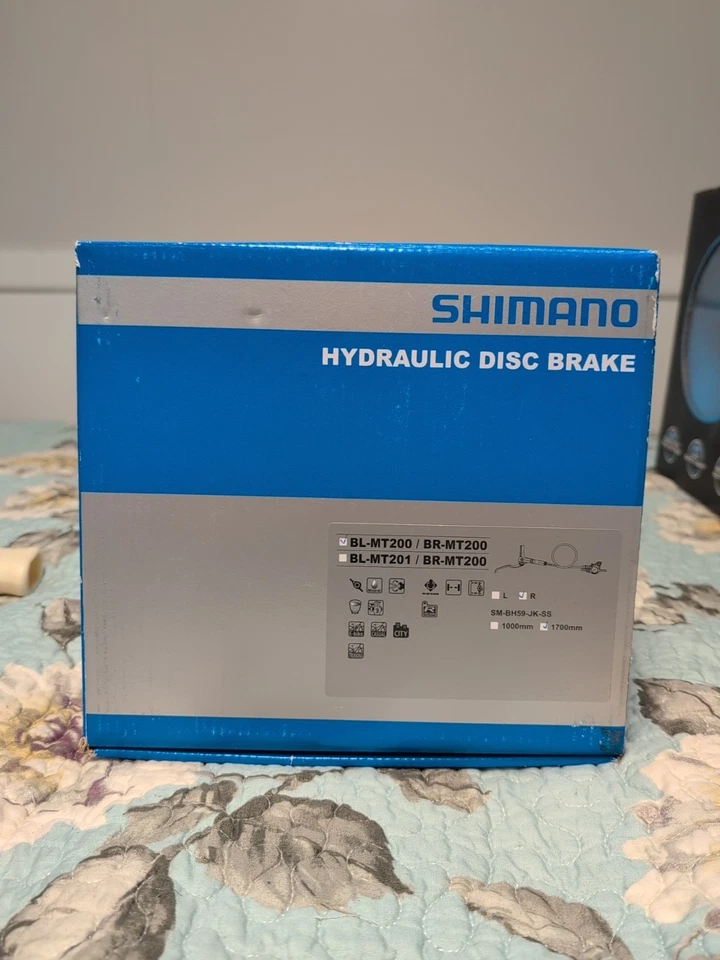 SHIMANO BL-MT200 BLACK BICYCLE HYDRAULIC BRAKE LEVER/CALIPER BIKE PARTS RIGHT