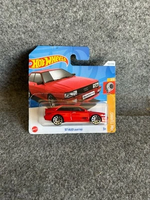 '87 AUDI QUATTRO 4 HOT WHEELS Hotwheels automodello in metallo 1/64 MATTEL - Immagine 1 di 4