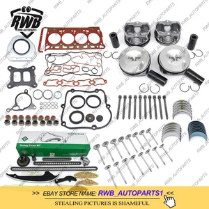 OEM Engine Rebuild Overhaul Valves Kit For VW Audi S3 TTS Golf R MK7 2.0 CJX TSI - Picture 1 of 8