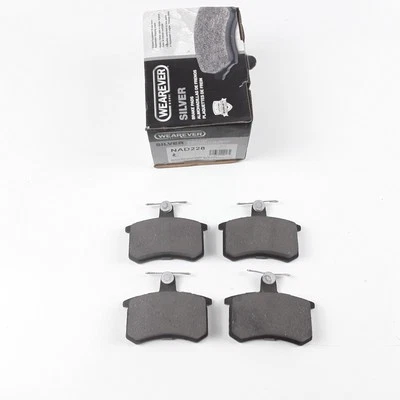 Disc Brake Pad Set Rear Fits Alfa Romeo 164 1991 1993 Audi 100 1989 90 91 92 93 - Image 1 of 4