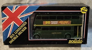 Solido 4404 Bus "Green Line" Double Decker London Country 1:50 Scale NEW  - Picture 1 of 4