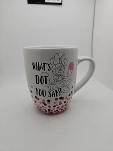 Disney Parks Minnie What Dot You Say? Coffee Mug - Picture 1 of 4