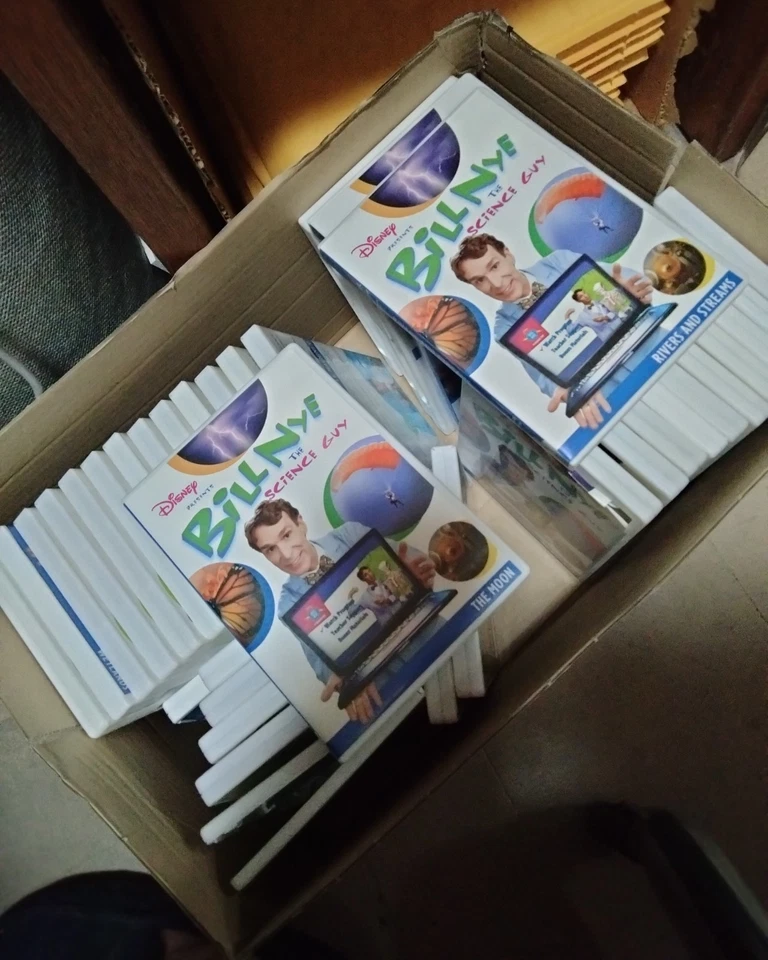 Bill Nye the Science Guy Educational Licensed DVD Classroom edition extra featur — 第 1/1 张图片