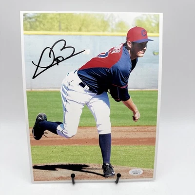 Trevor Bauer Autographed 8X10 Color Photo JSA - Image 1 of 4