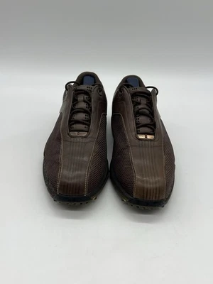Nike Zoom Mens 8 Tiger Woods Collection 2008 Brown Leather Golf Shoes 336048-271 - Image 1 of 4