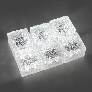 6 Pack Solar Brick Lights Landscape Path Light Garden Decoration Yard Paver R... - Picture 1 of 7